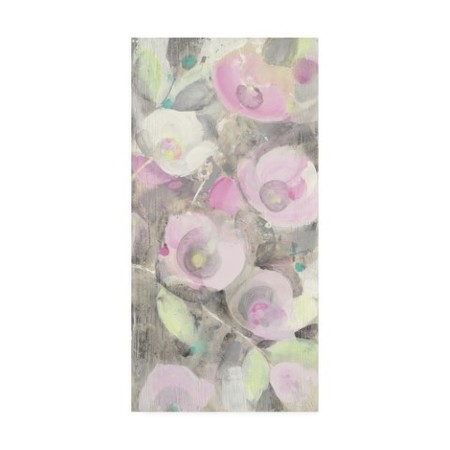 Albena Hristova 'Sugar Flowers Iii' Canvas Art,24x47